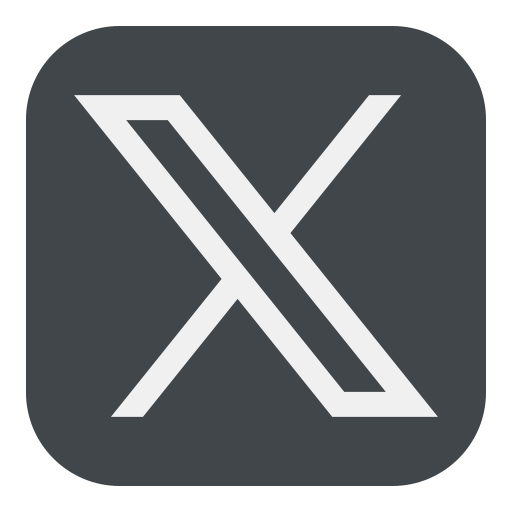 logotipo do X